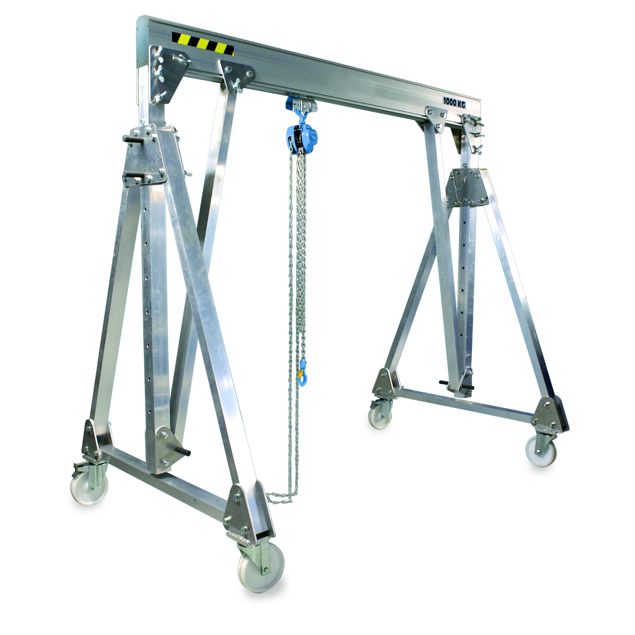 Portique de levage pliable en aluminium (APPD) 250–2 000 kg