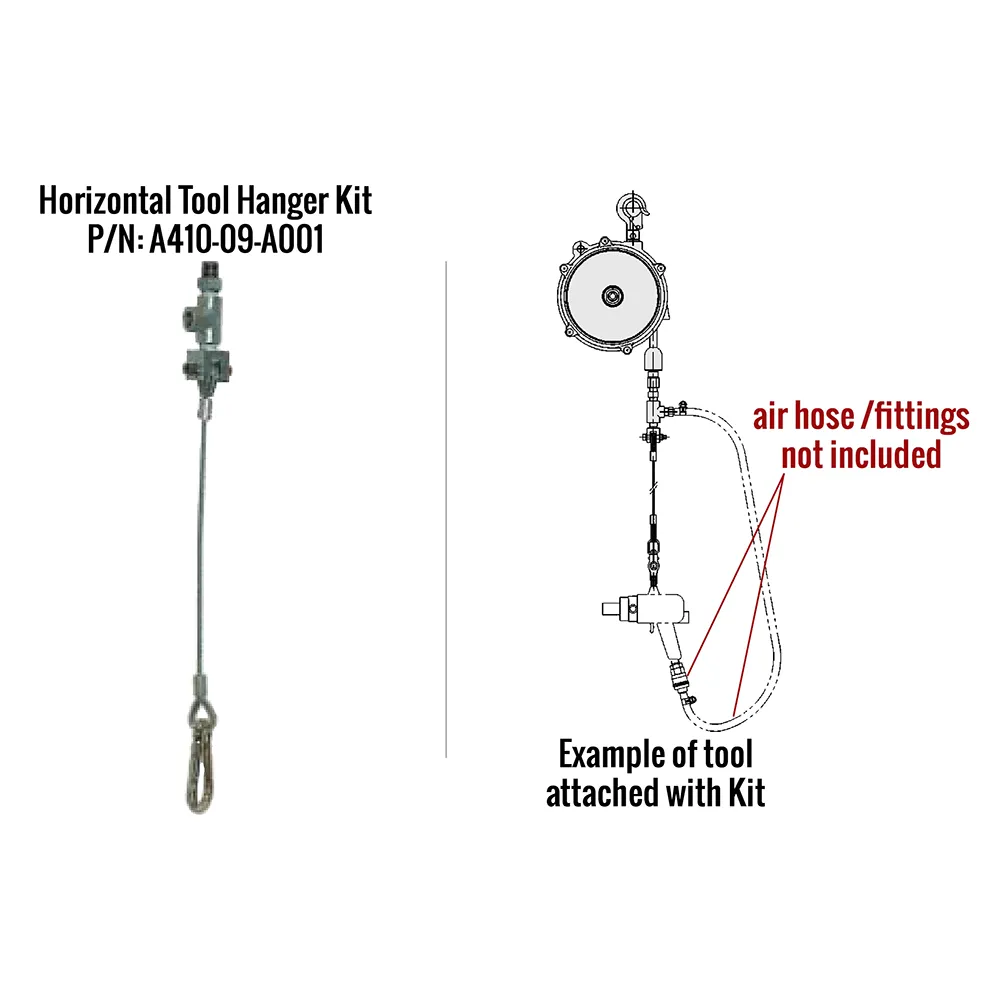 Équilibreur à ressort ENDO THB-50A, plage de charge de 3,5 à 5 kg