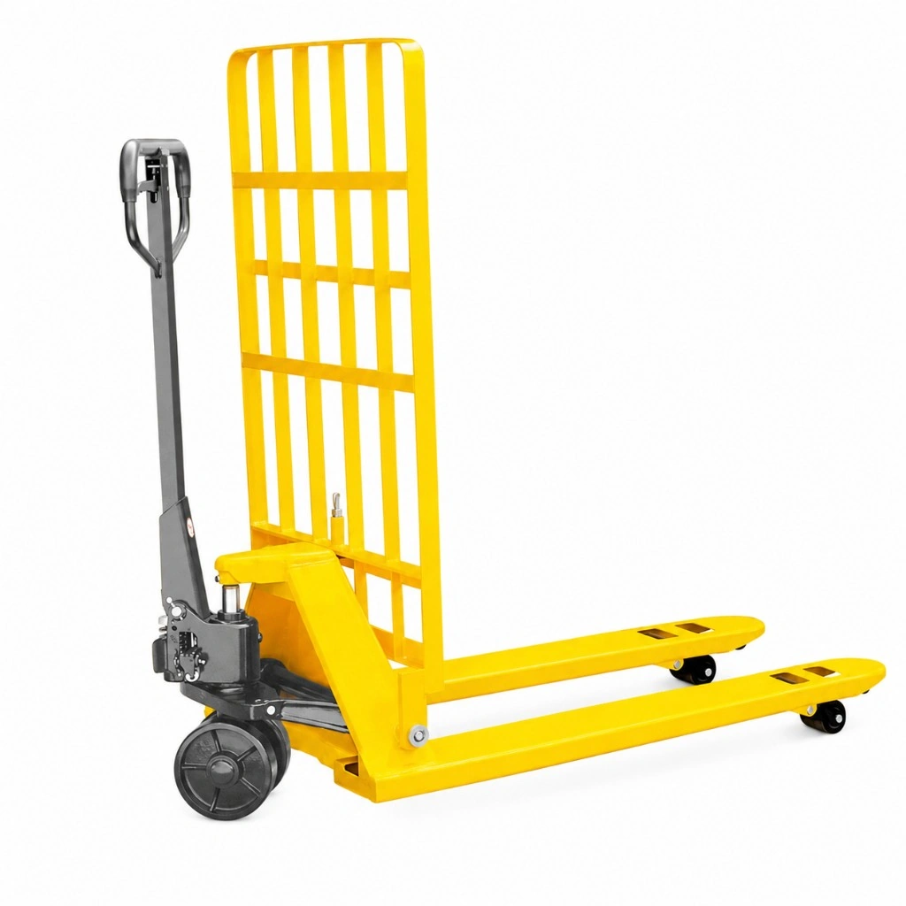 Transpalette manuel avec dosseret de charge (RPV2500O) 2 500 kg