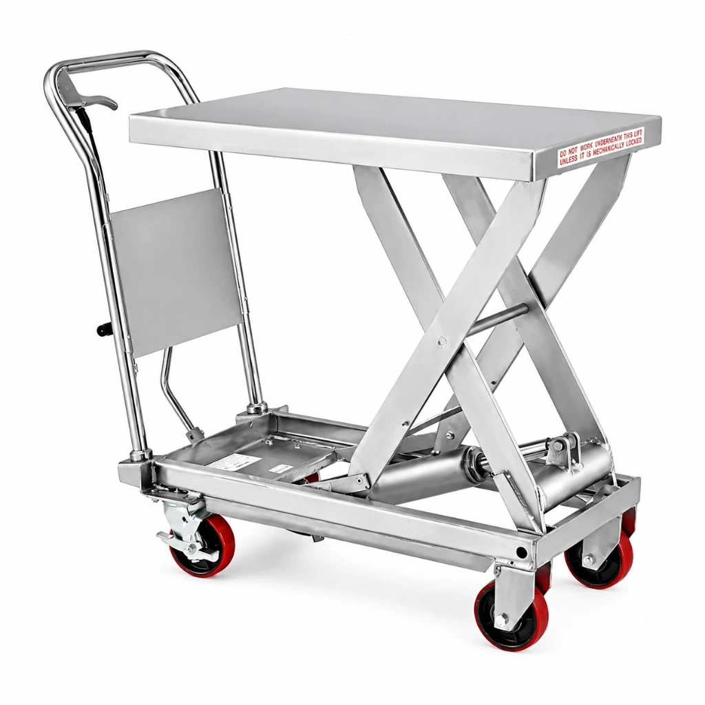 Table élévatrice mobile en acier inoxydable (MPS300S) 300 kg