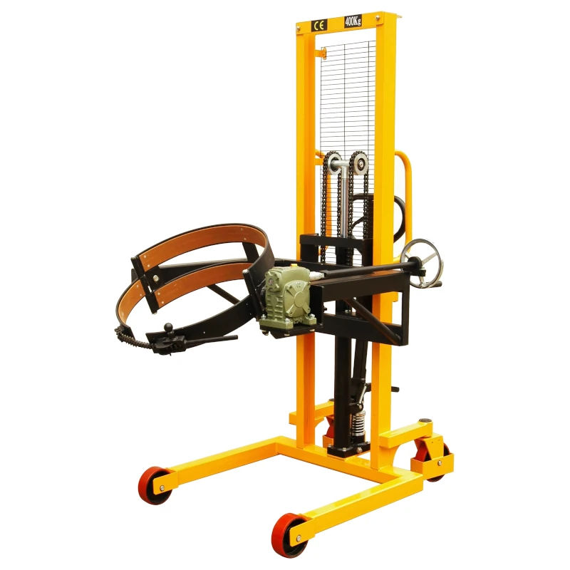 Gerbeur manuel pour le levage et le basculement de fûts (RVB40B) 400 kg 1 350 mm