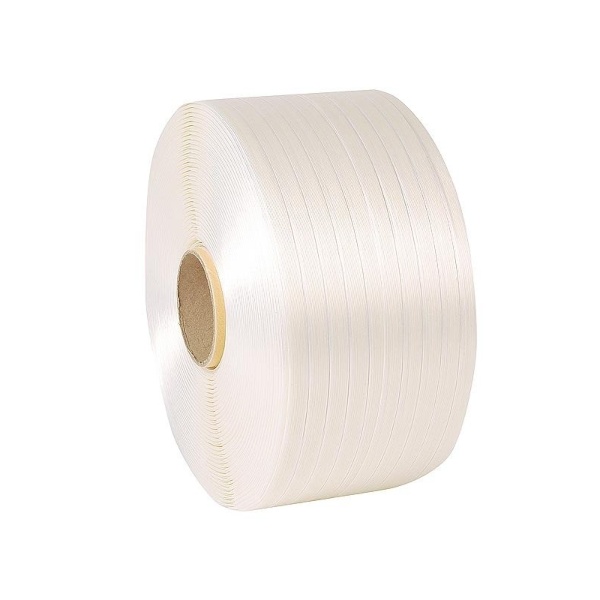 Feuillard textile en polyester thermocollé (MTP9) 9 mm