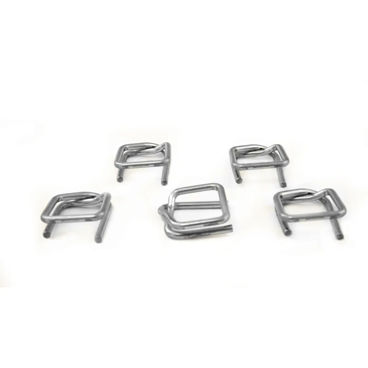 Boucles galvanisées pour feuillard polyester (BUCKLES-13G) 13 mm