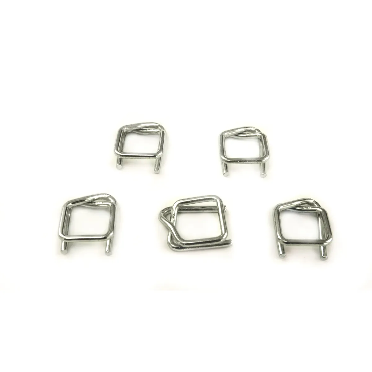 Boucles galvanisées pour feuillard polyester (BUCKLES-16G) 16 mm
