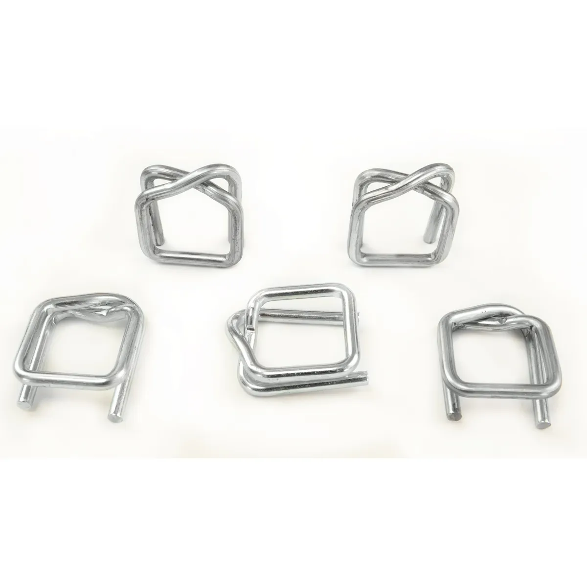 Boucles galvanisées pour feuillard polyester (BUCKLES-19G) 19 mm