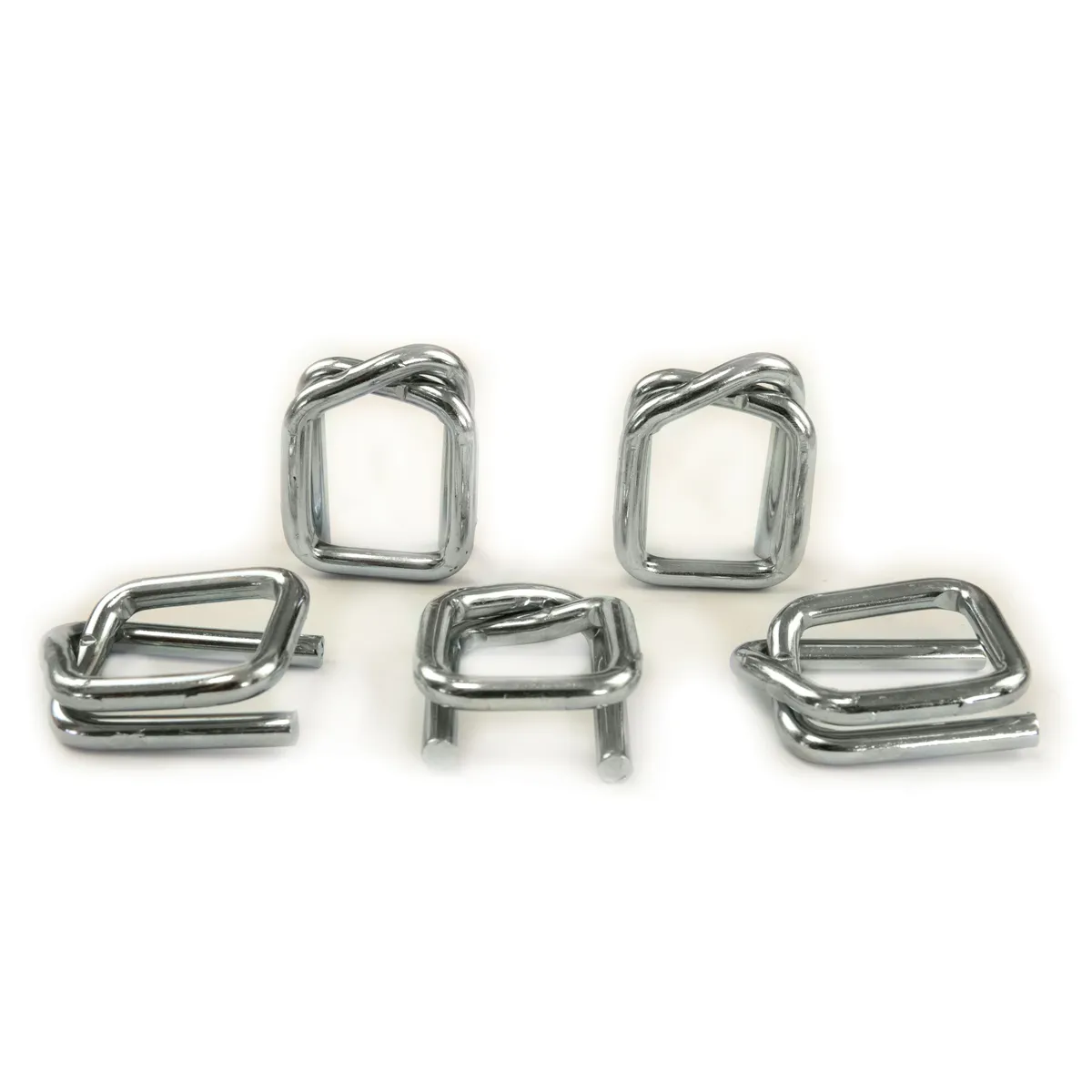 Boucles galvanisées pour feuillard polyester (BUCKLES-25G) 25 mm