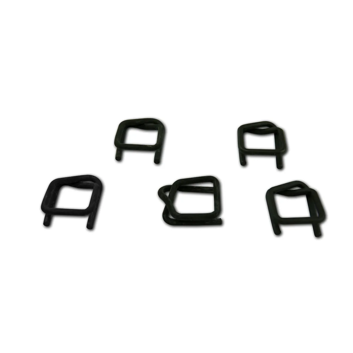 Boucles phosphatées pour feuillard polyester (BUCKLES-13F) 13 mm