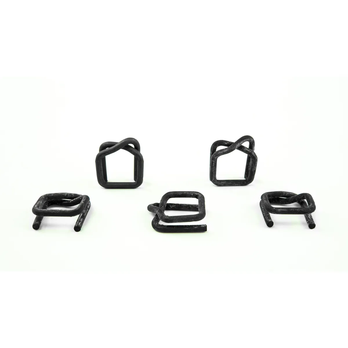 Boucles phosphatées pour feuillard polyester (BUCKLES-16F) 16 mm
