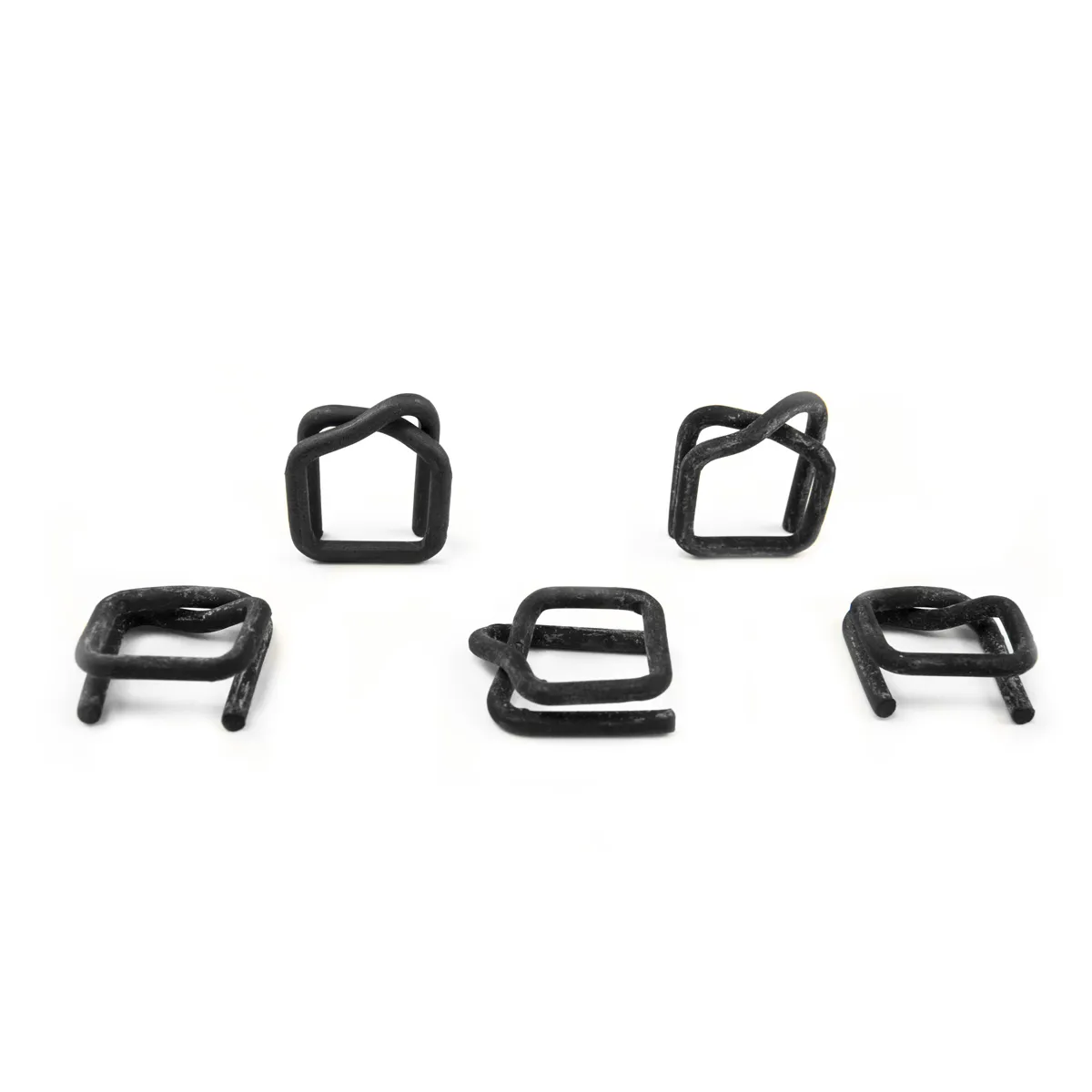 Boucles phosphatées pour feuillard polyester (BUCKLES-19F) 19 mm